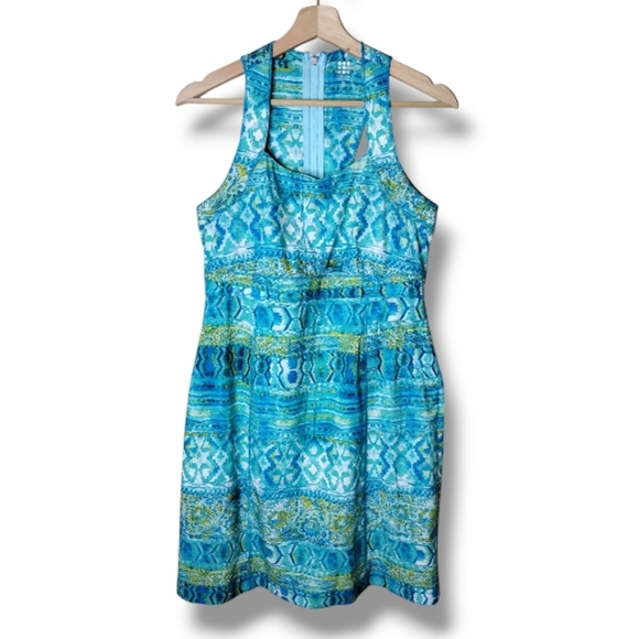 Title Nine Racerback Active Dress 8 Black Stretch Nimblene Tennis Running Travel - Picture 1 of 9